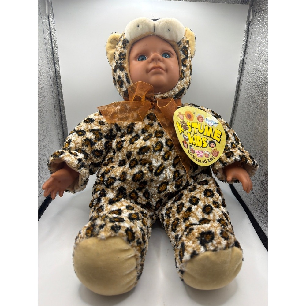 Vintage Sugar Loaf Kostume Kids Leopard.